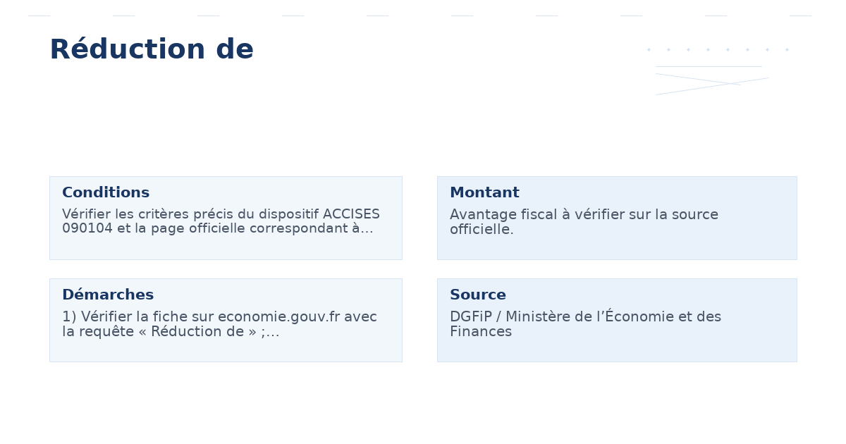 réduction – Guide essentiel et pratique 2026 pour agir