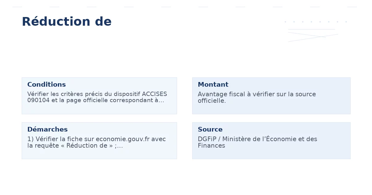 réduction – Guide essentiel et pratique 2026 pour agir