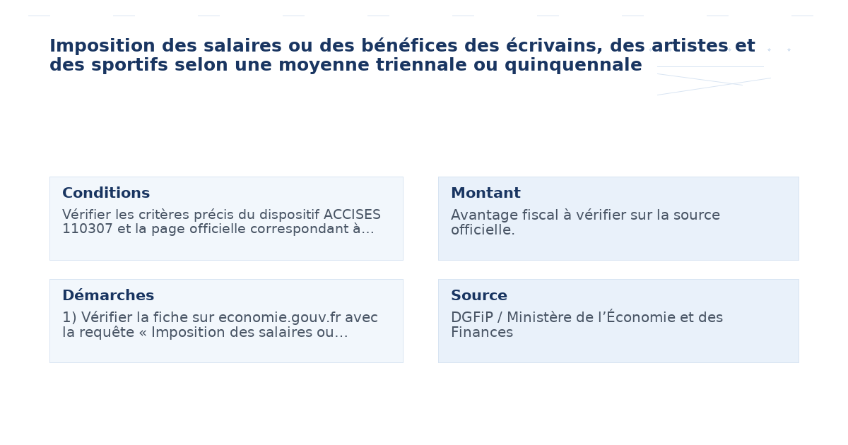 imposition salaires bénéfices écrivains artistes – Guide essentiel