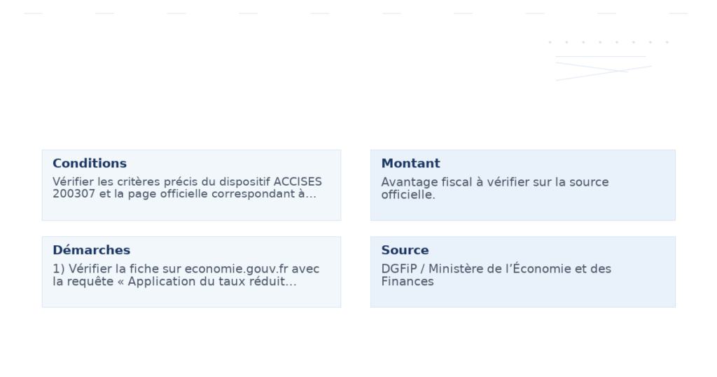 application taux réduit d’imposition répartitions
