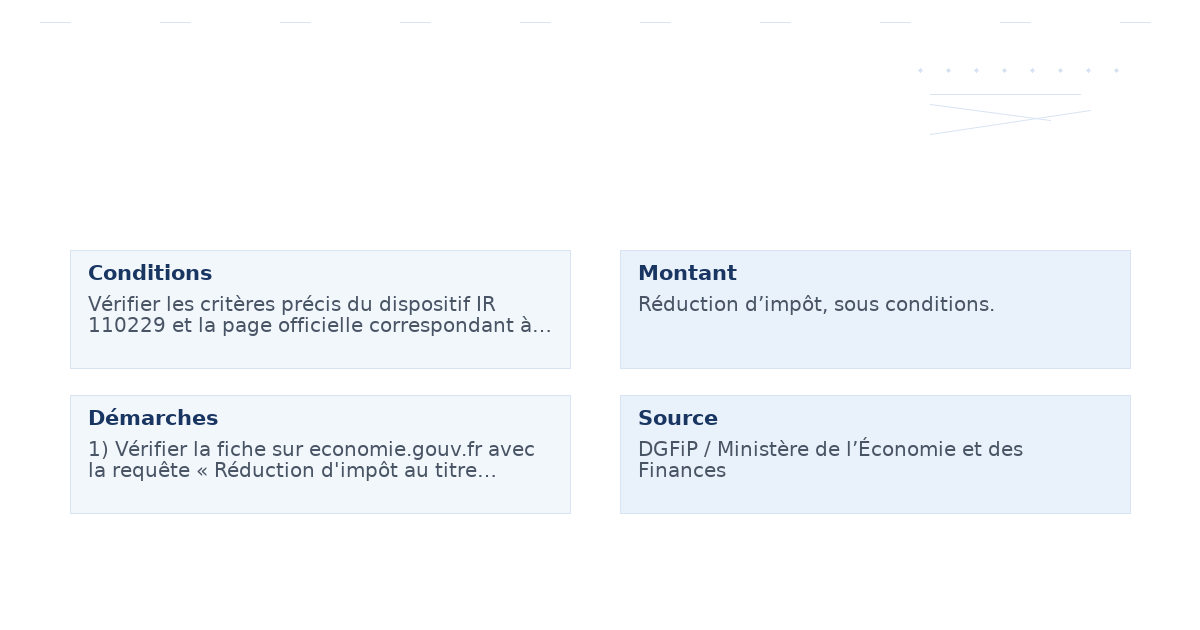 réduction d’impôt titre intérêts d’empr unts – Guide Les 5 clés