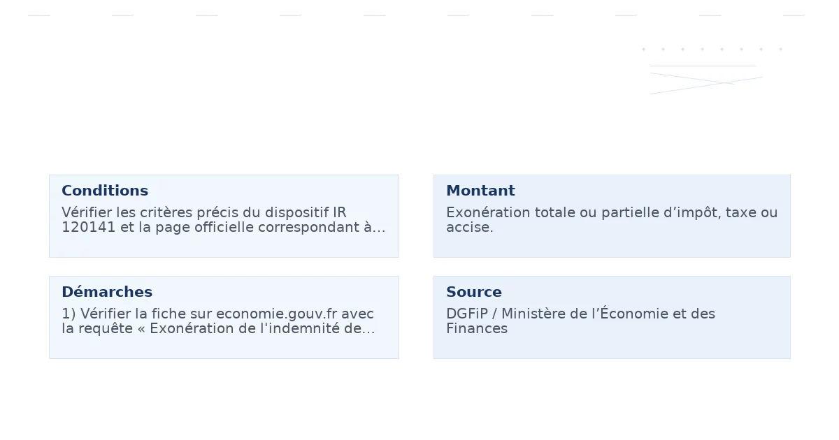 exonération l’indemnité départ volontaire versée cadre – Guide 5