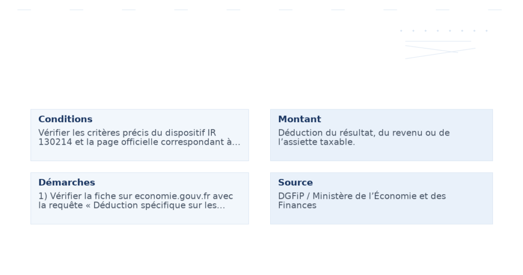 déduction spécifique revenus loge ments neufs