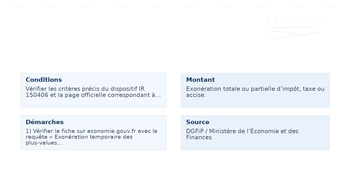 Exonération temporaire des plus-values de cession d&rsquo;un droit de surélévation réalisées par les part iculiers en vue de la réalisation par le cessionnaire de locaux destinés à l&rsquo;habitation