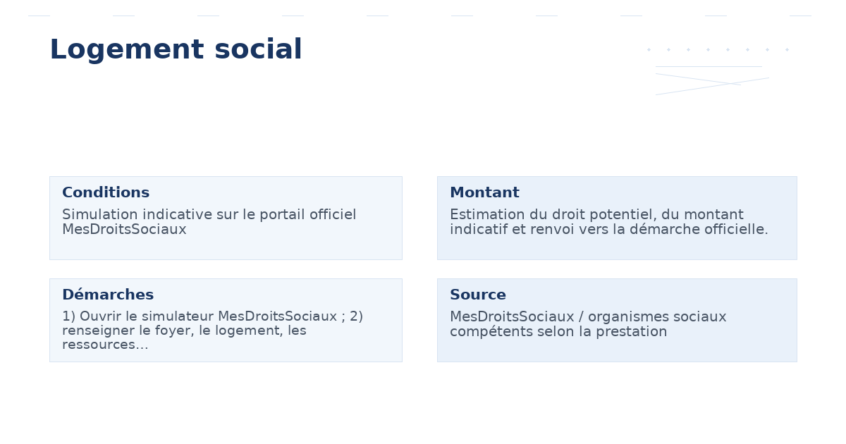 logement social