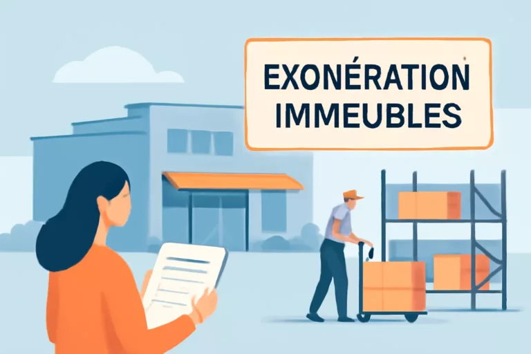exonération immeubles affectés l’activité – Guide essentiel 2026